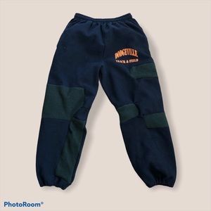 Comfy oversize patch work sweatpants